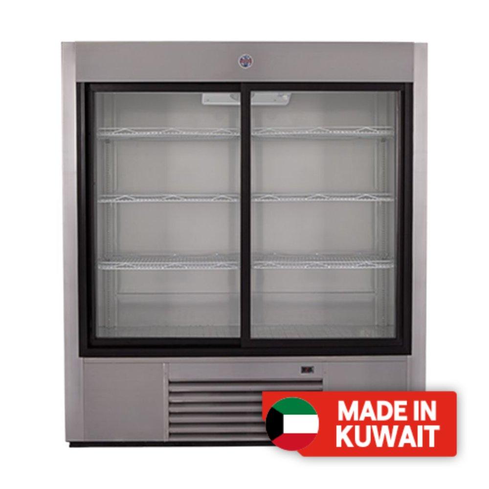 

Wansa commercial refrigerator, 46cft, 1300-liters, 2gds - stainless steel