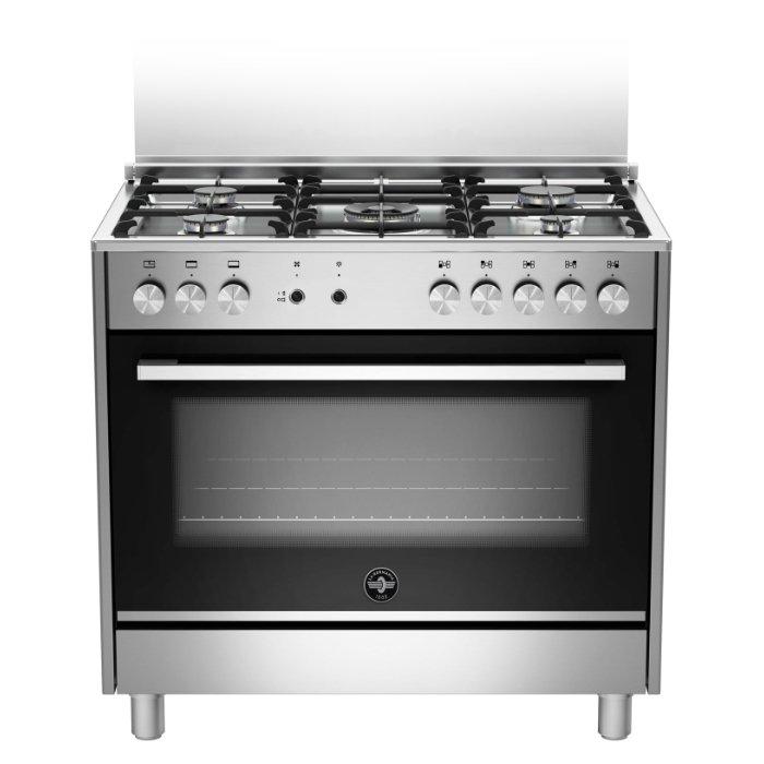 

Lagermania 5 burners floor standing gas cooker, 90x60cm, tus95c81cx