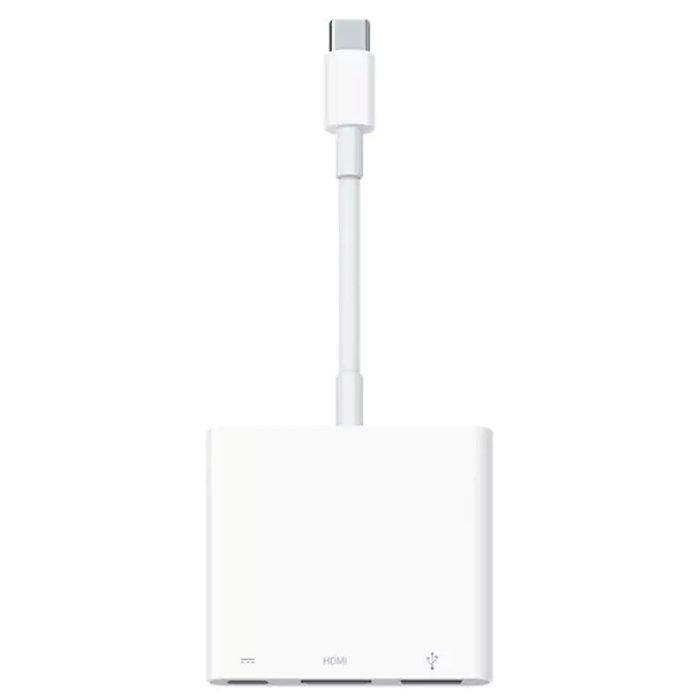 

Apple usb-c digital hdmi multiport adapter mj1k2am/a - white