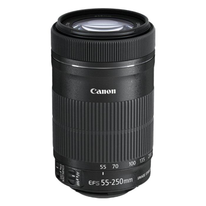 

Canon ef-s 55-250mm f4-5. 6 is stm lens - black