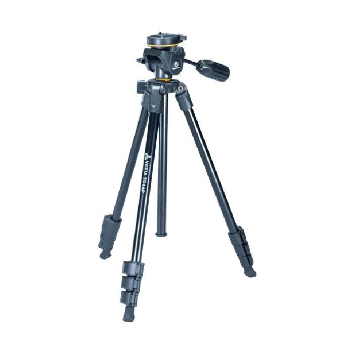 

Vanguard vesta 204ap aluminum tripod withpan-and-tilt head