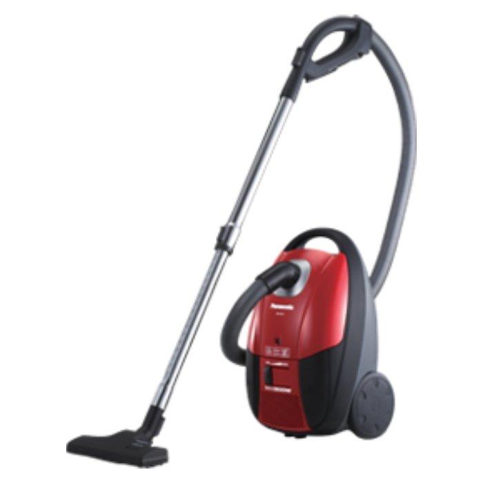 

Panasonic deluxe series vacuum cleaner, 1900 w, 6 liters, mc-cg711 - grey/red