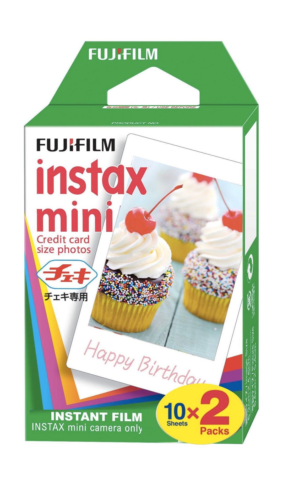 Fujifilm Instax Mini Instant Color Film - 2 x10 Sheets