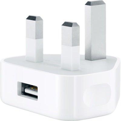

Apple md812 3-pin usb power adaper - white