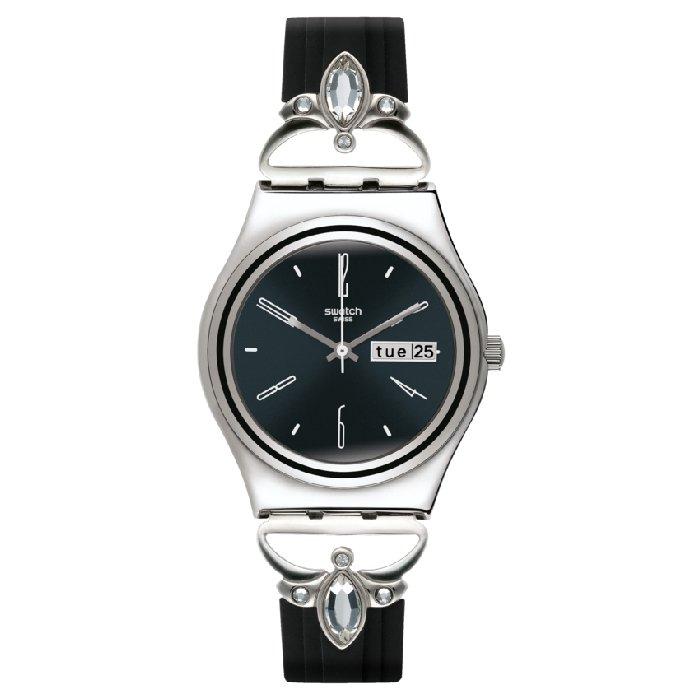 

Swatch moroccan night 33mm ladies analogue metal watch (swayls710g)