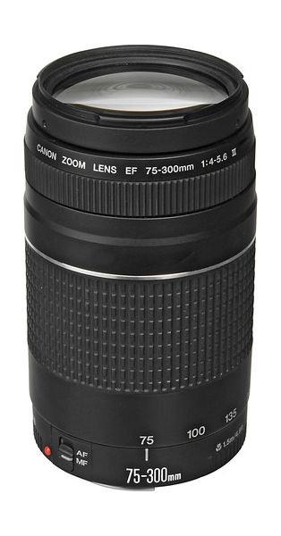 

Canon ef 75-300mm f/4-5. 6 iii autofocus lens