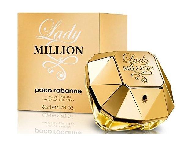 

Lady million by paco rabanne for women 80ml eau de parfum
