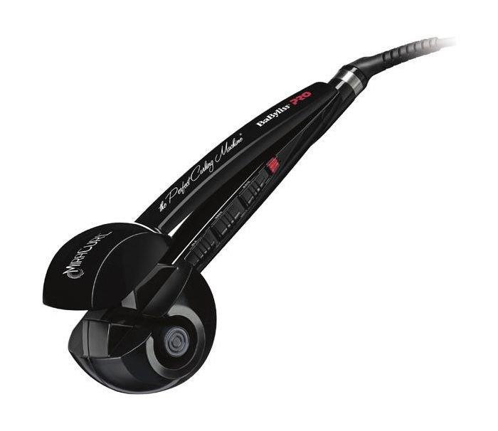 

Babyliss ceramic curling machine, 3 heat settings, bab2665e - black
