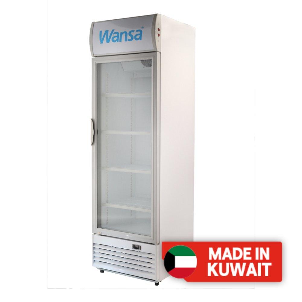 

Wansa commercial refrigerator, 15cft, 430-liters, wusc-430-nfwt - white