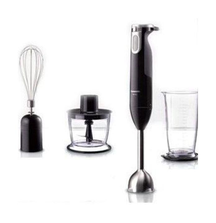 

Panasonic hand blender with chopper and whisk, 600 w, mx-ss1btz - black