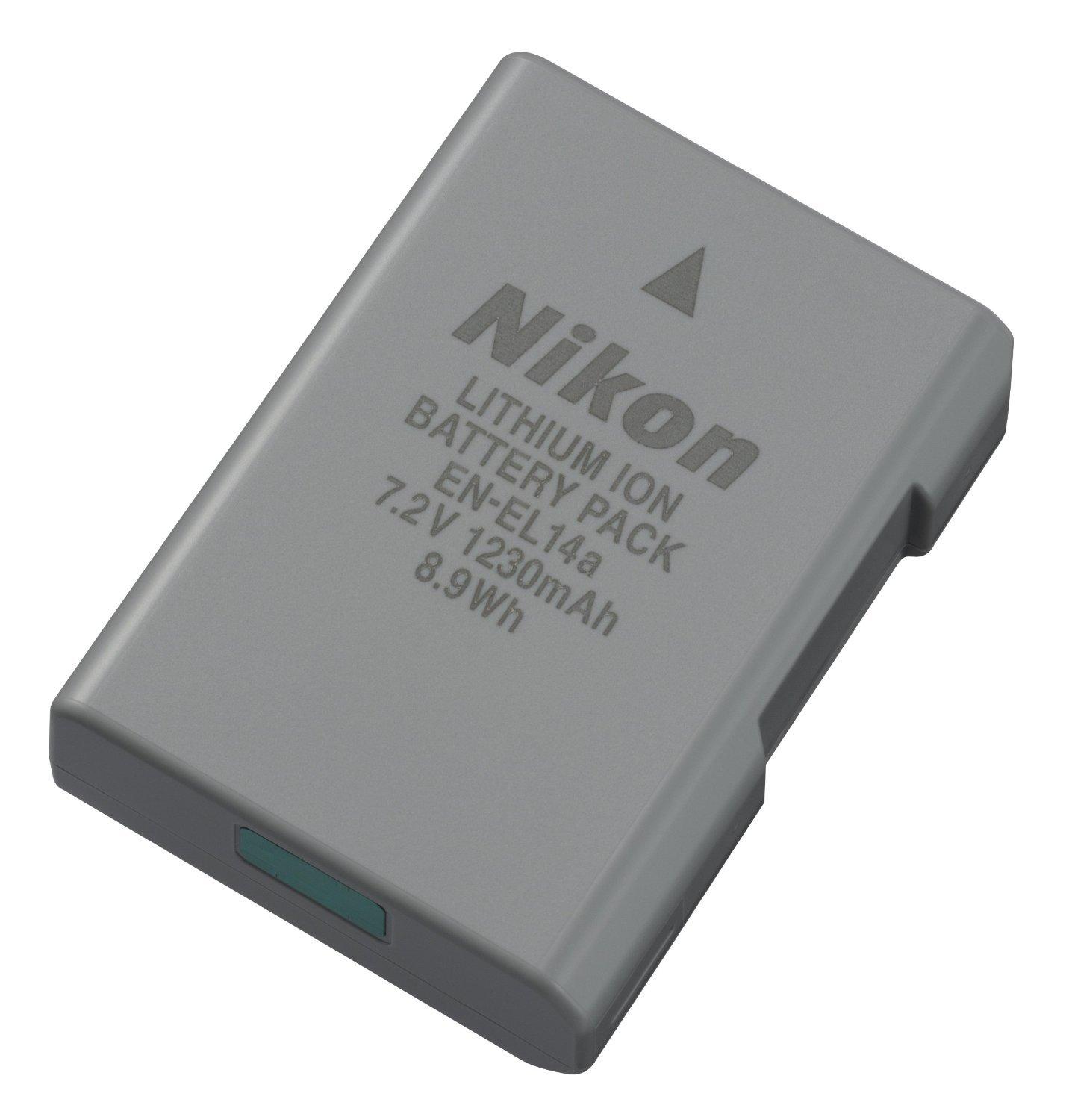 

Nikon en-el 14a rechargeable li-ion battery