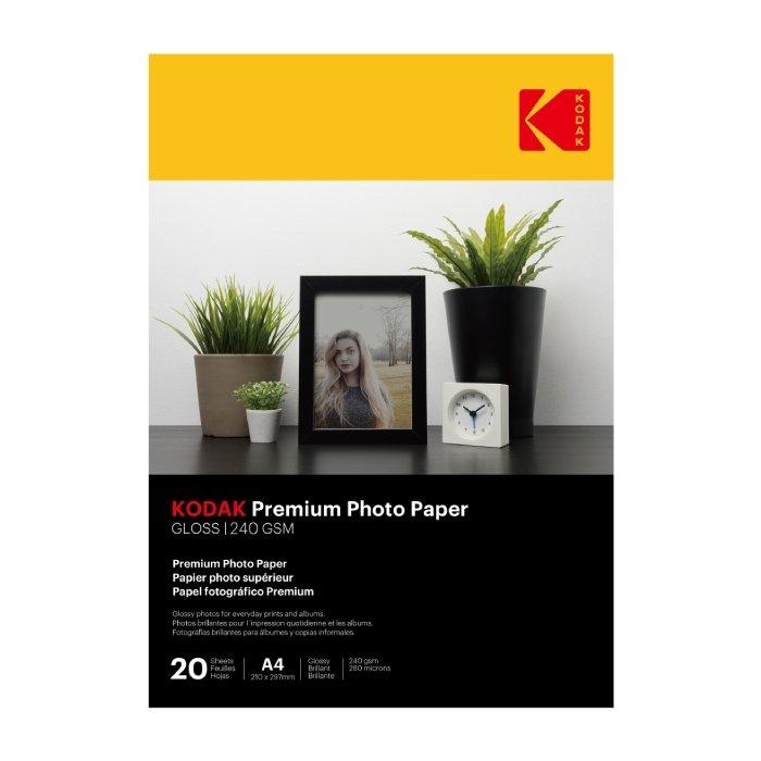 

Kodak a4 glossy paper 240g (20 sheets)