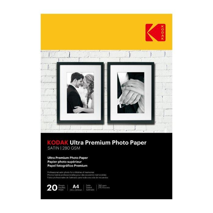 

Kodak a4 glossy photo paper 280g (20 sheets)
