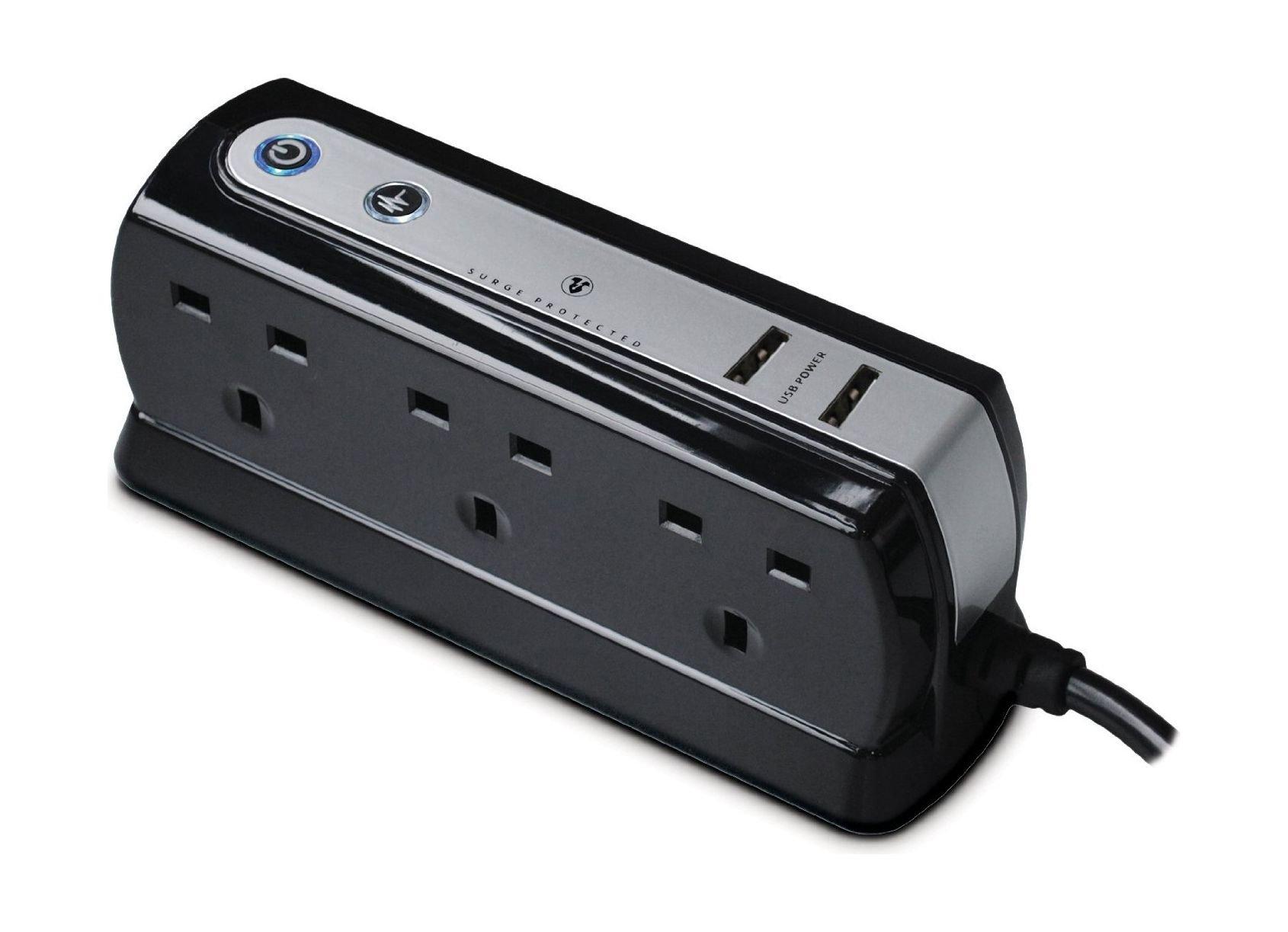 

Masterplug 2m surge protection extension cord