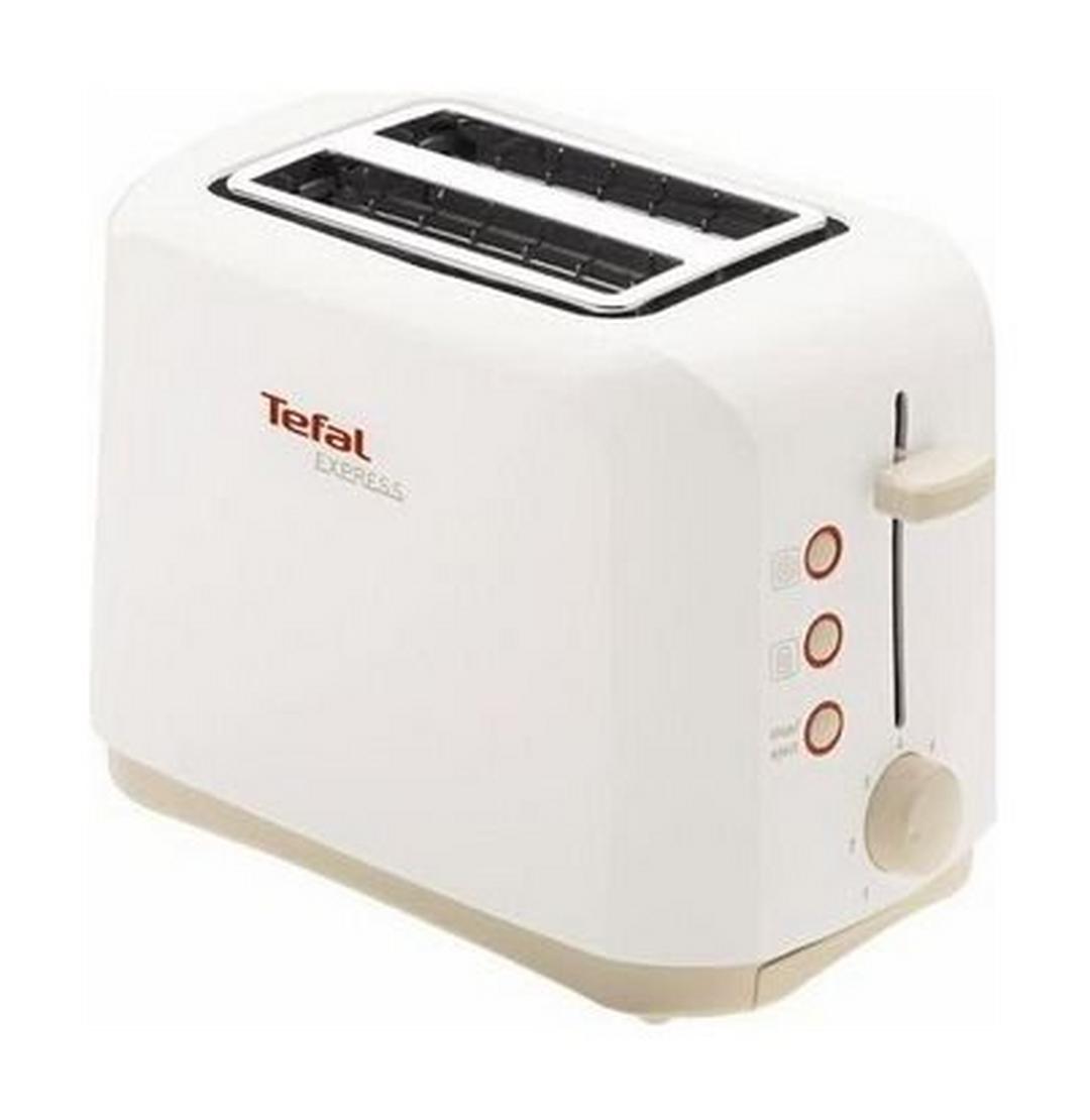 Tefal 850W Express 2 Slots Electric Toaster (TT357170) - White