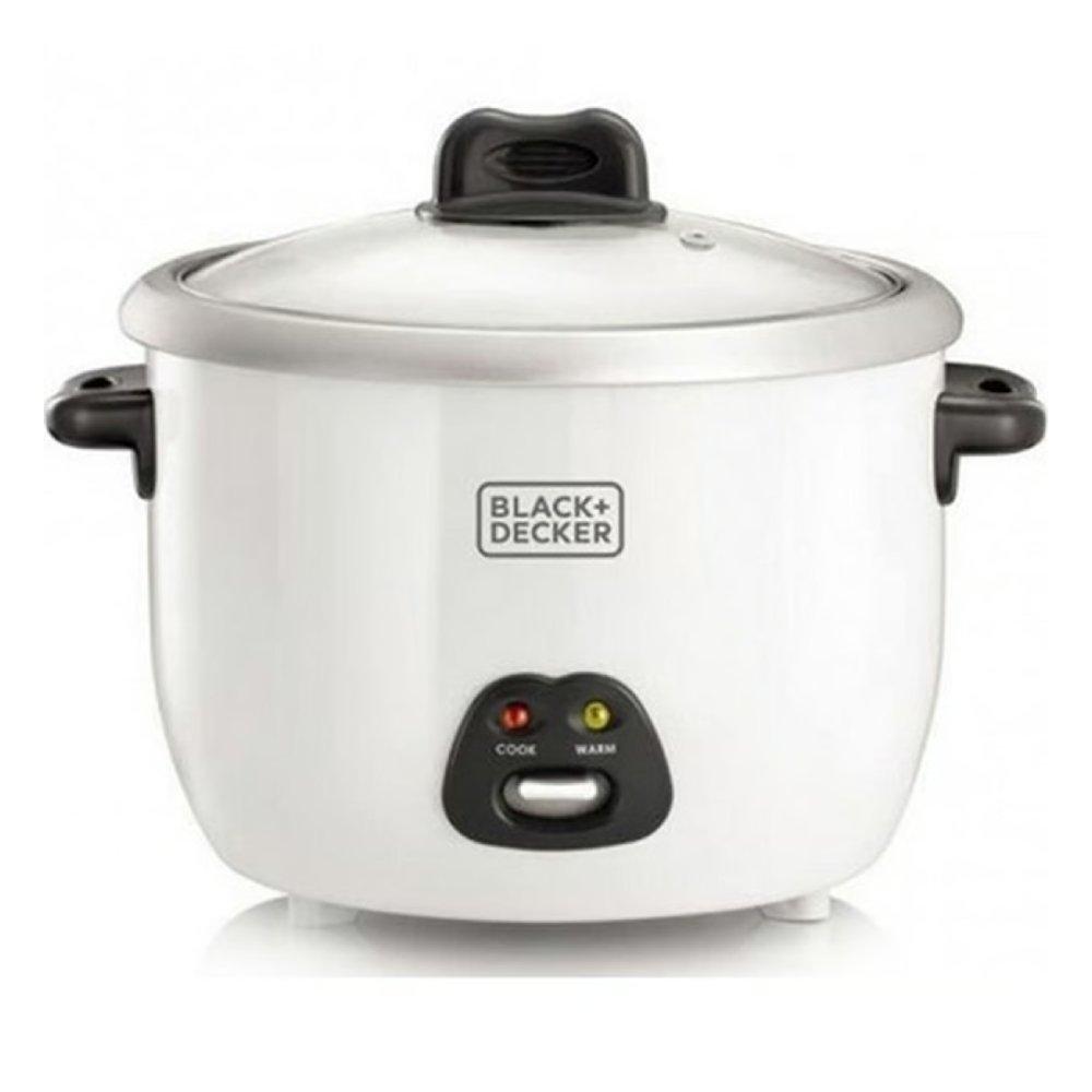 

Black & decker rice cooker, 700w, 1. 8l, rc1850-b5 - white
