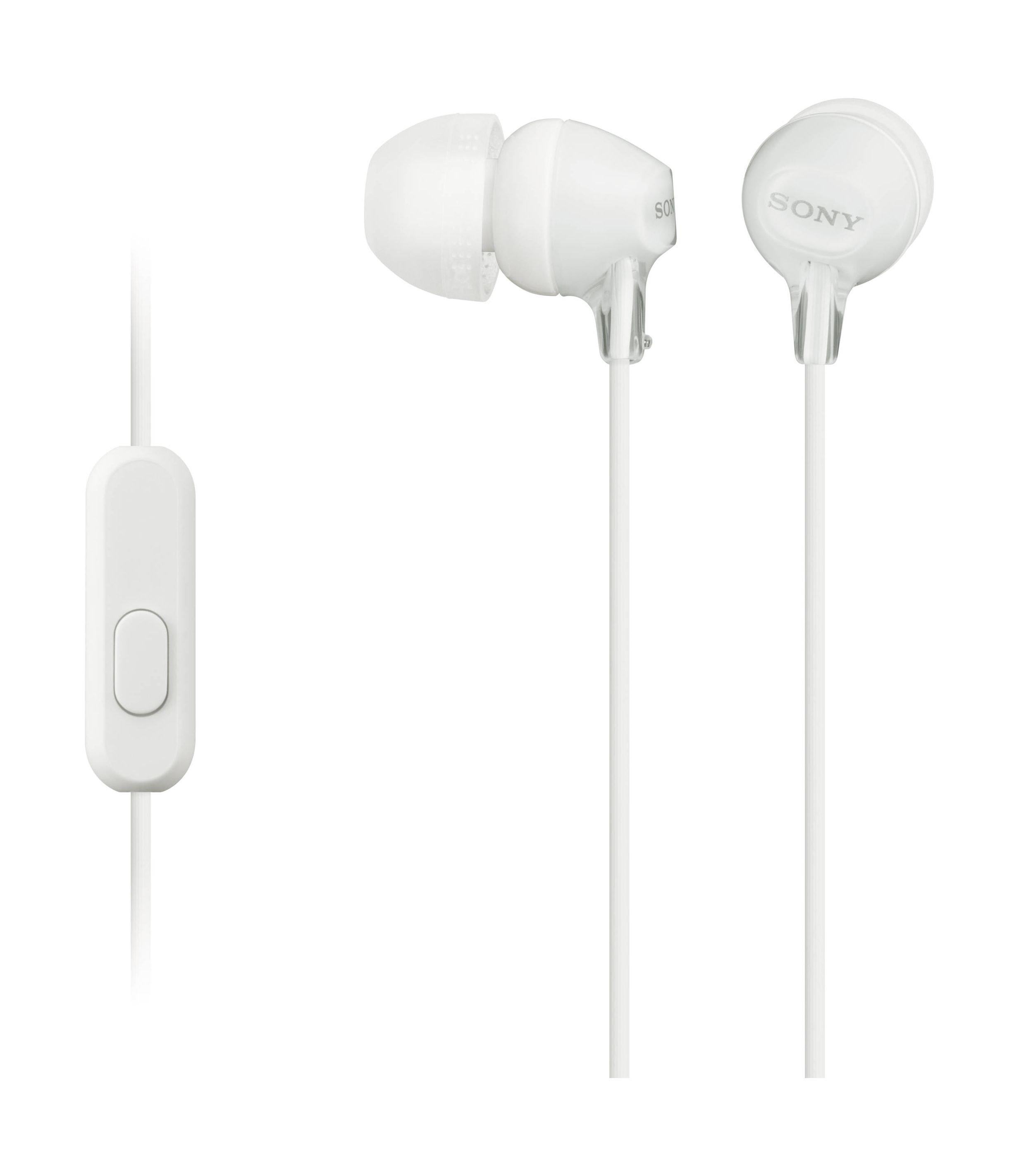 

Sony earphone with mic (mdrex15ap) - white