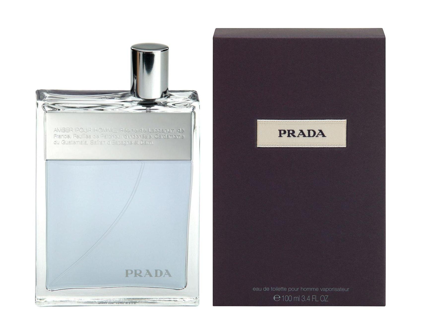 

Prada amber pour homme for men 100 ml eau de toilette