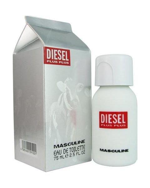 

Diesel plus masculine for men 75 ml eau de toilette