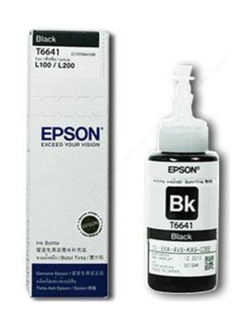 

Epson t6641 ink bottle for inkjet printing 4000 page yield - black (70 ml)
