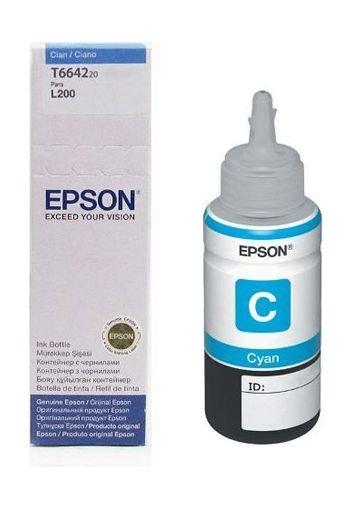 

Epson t6642 ink bottle for inkjet printing 6500 page yield - cyan (70 ml)