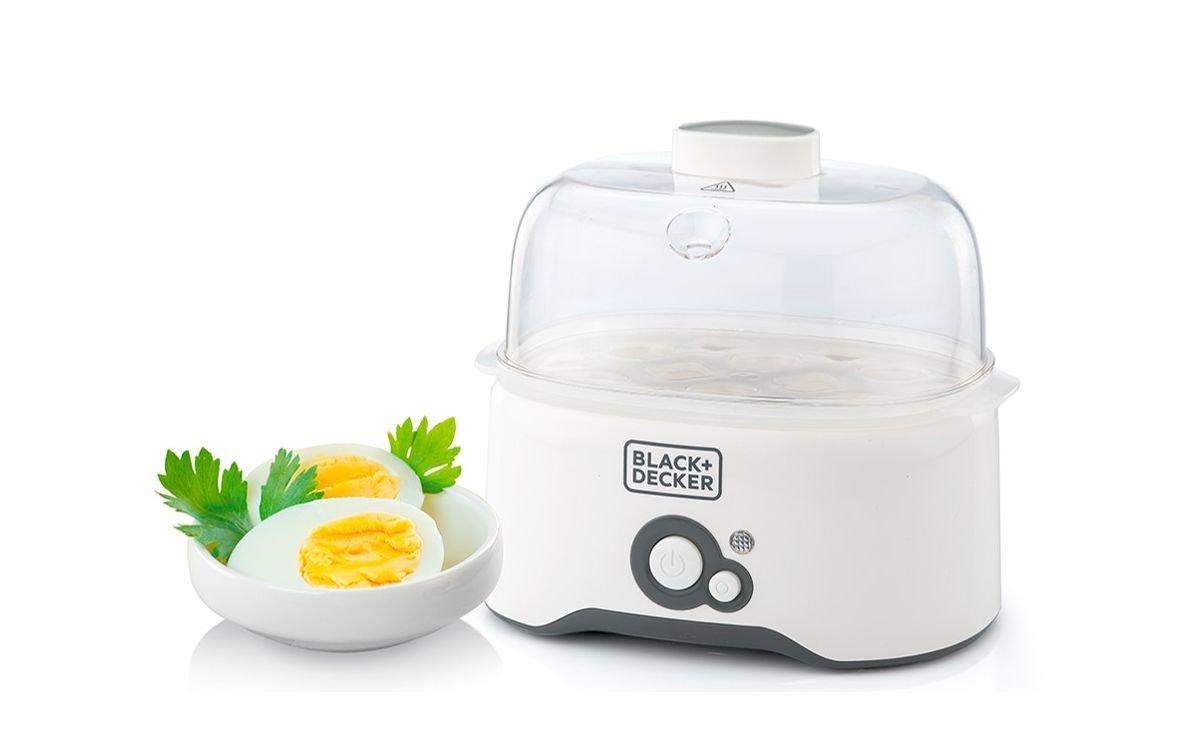 

Black + decker 280w egg boiler (eg200-b5) - white