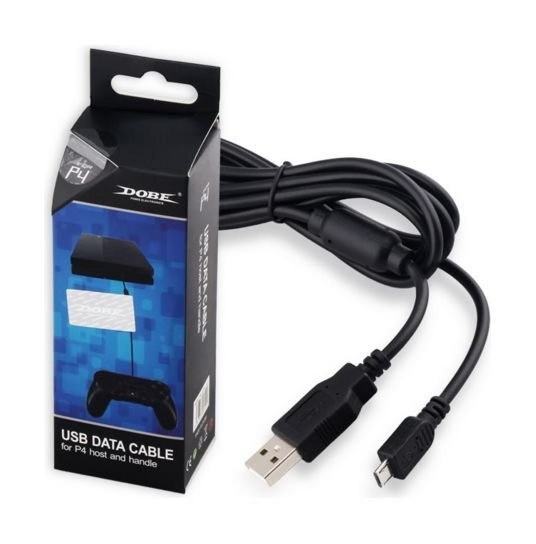 Dobe USB 2.0 Cable For PlayStation 4 - Black