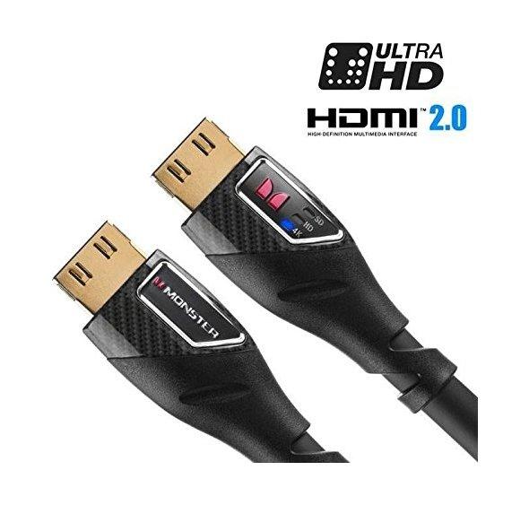 

Monster cable 3 meter bpl ultrahd hdmi cable - black