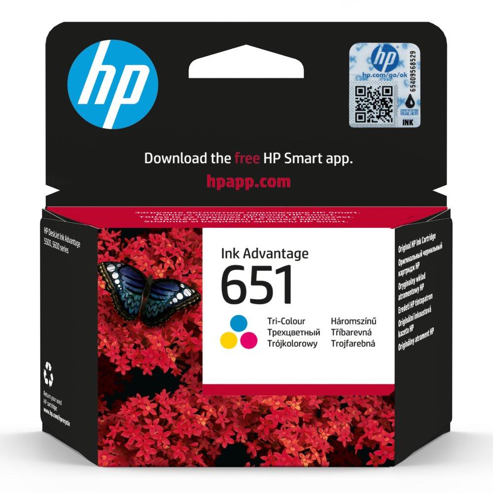 

Hp ink 651 tricolor ink