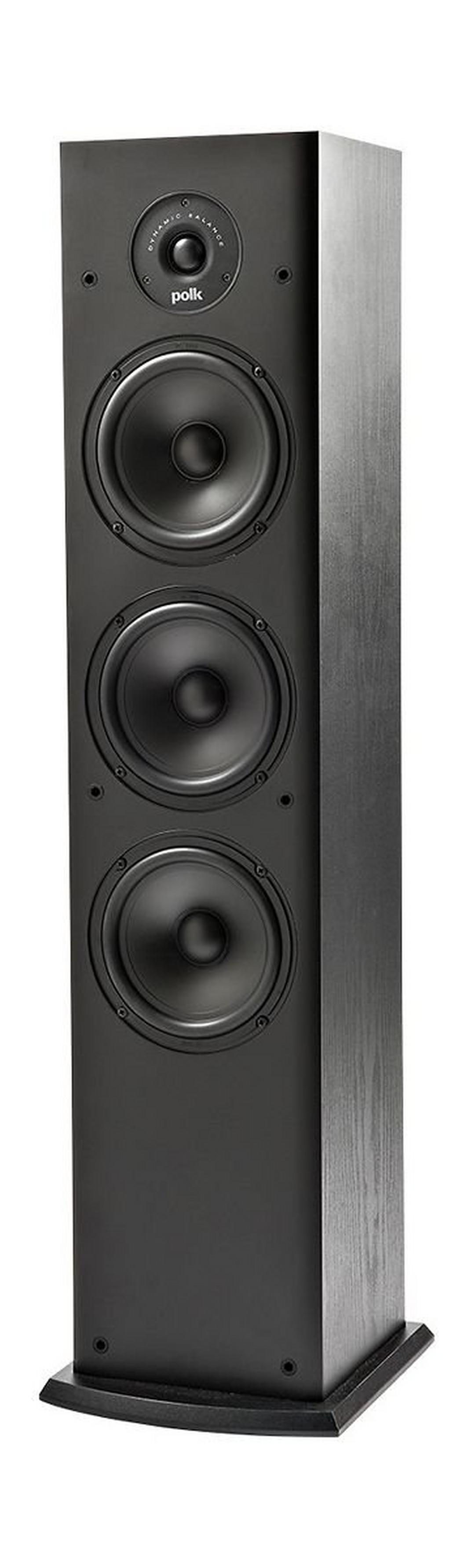 Polk Audio 6.5 inch 2-Way Floorstanding Loudspeaker (T50)– Black
