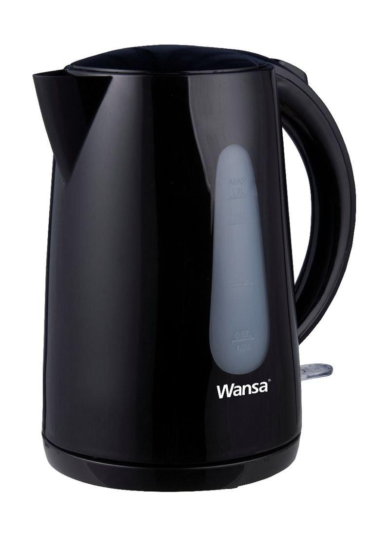 

Wansa 2200w 1. 7l electric kettle (ke01301a-gs) – black