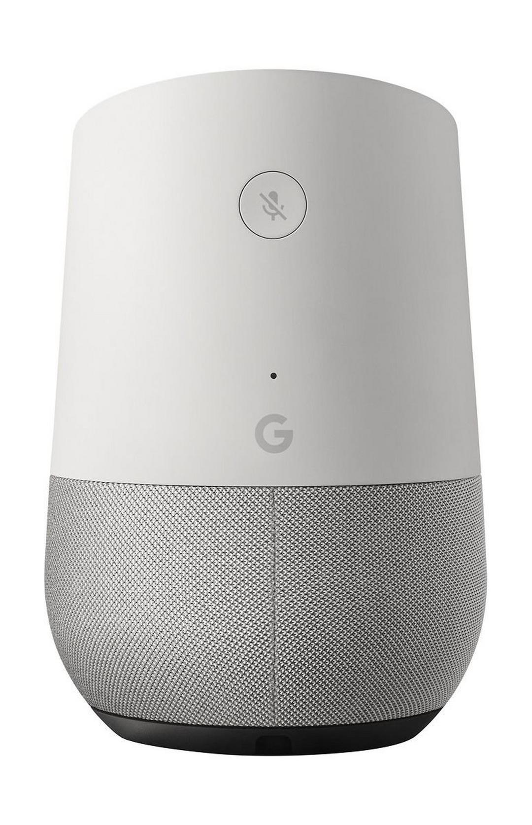 مكبر الصوت المحمول جوجل هوم – أبيض