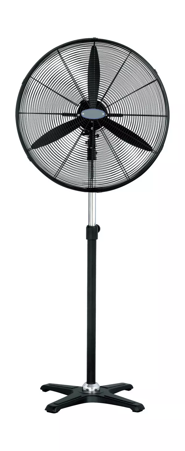 Wansa Metal Blade Stand Fan, 26-inch, AF-6A03 - Black