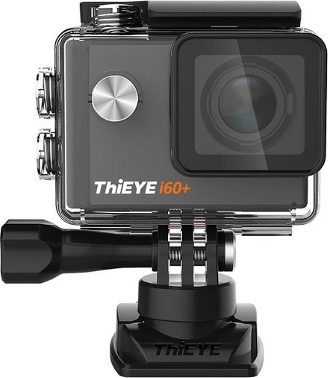 ThiEYE i60+ 4K 1080p WiFi Action Camera - Black