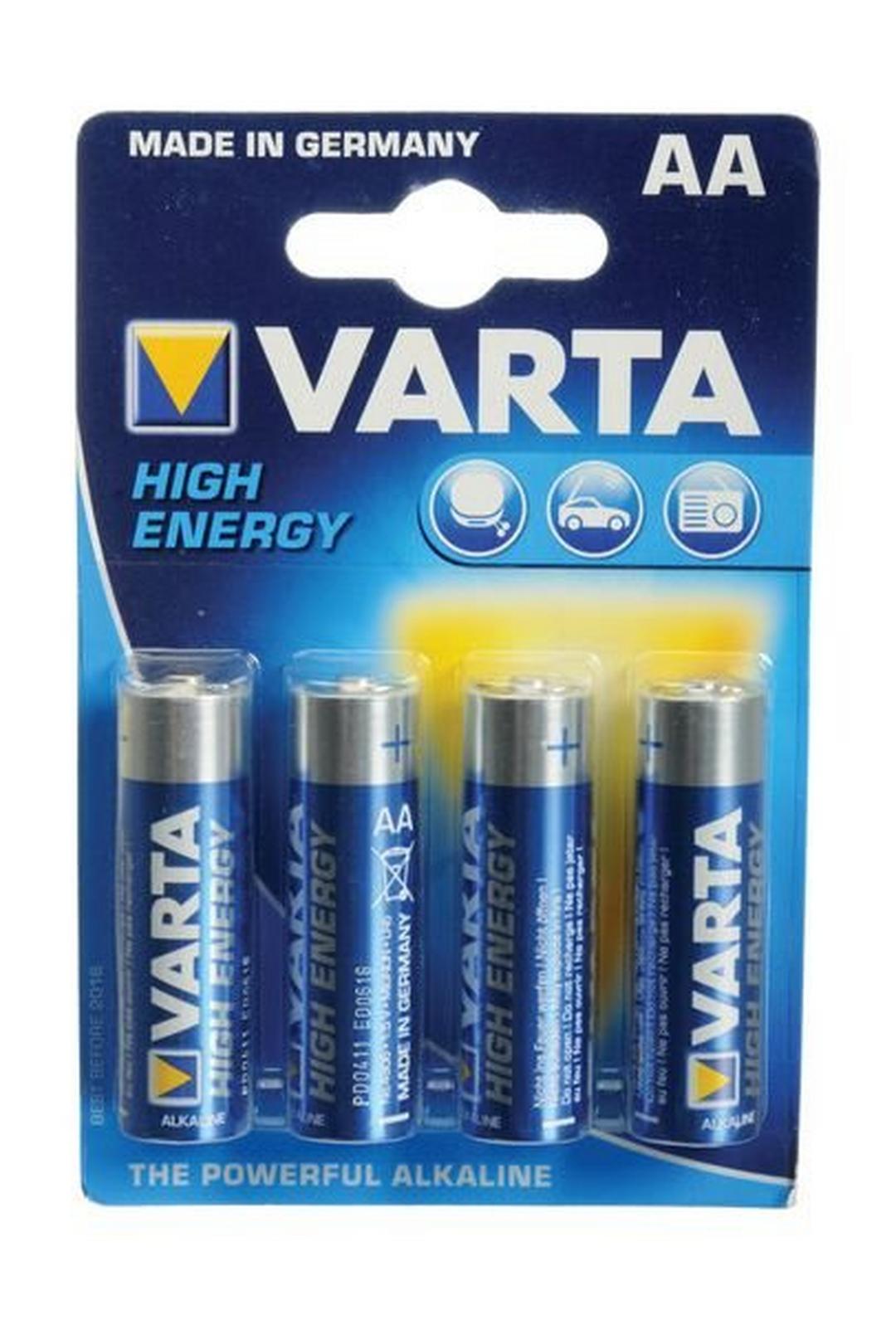 Varta 4Pcs AA Alkaline Battery
