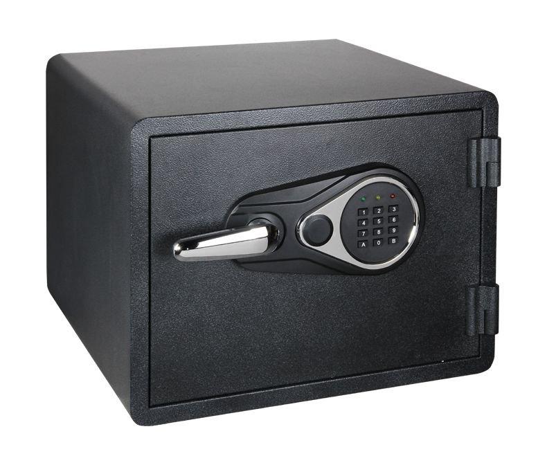 

Wansa water and fire proof safe, swf-1418 - black