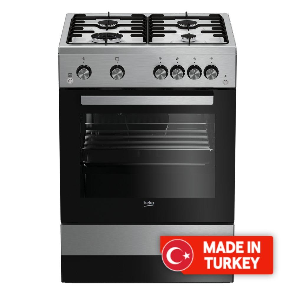 Beko 14.4 Cft Top Mount Refrigerator + 7kg Front Load Washing Machine + Beko 60X60 Full Gas