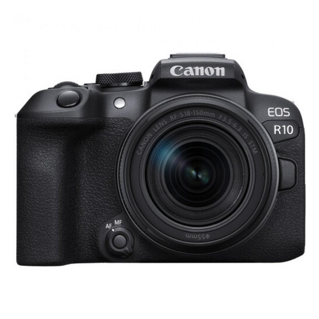 هيكل كاميرا كانون الرقمية آر10 + RF-S 18-150 ملم + MT ADP EF-EOS آر.