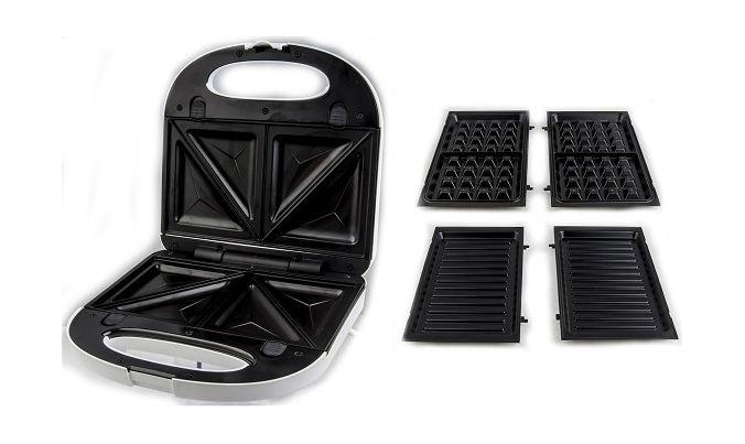 

Wansa 3 in 1 sandwich maker 700 watts (ts-73030