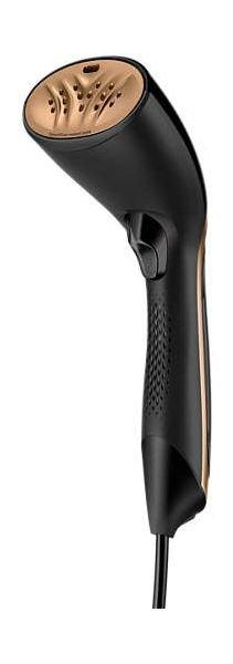 

Philips steam&go handheld garment steamer, 1300w, 0. 07 liter, gc362/86 - black/copper