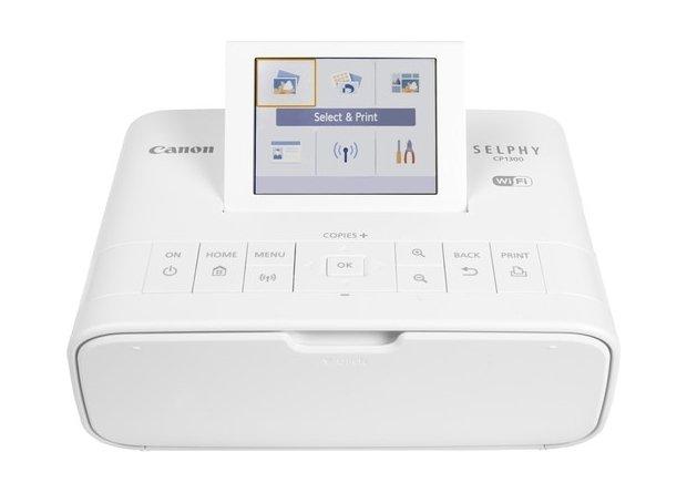 

Canon selphy cp1300 compact photo printer - white