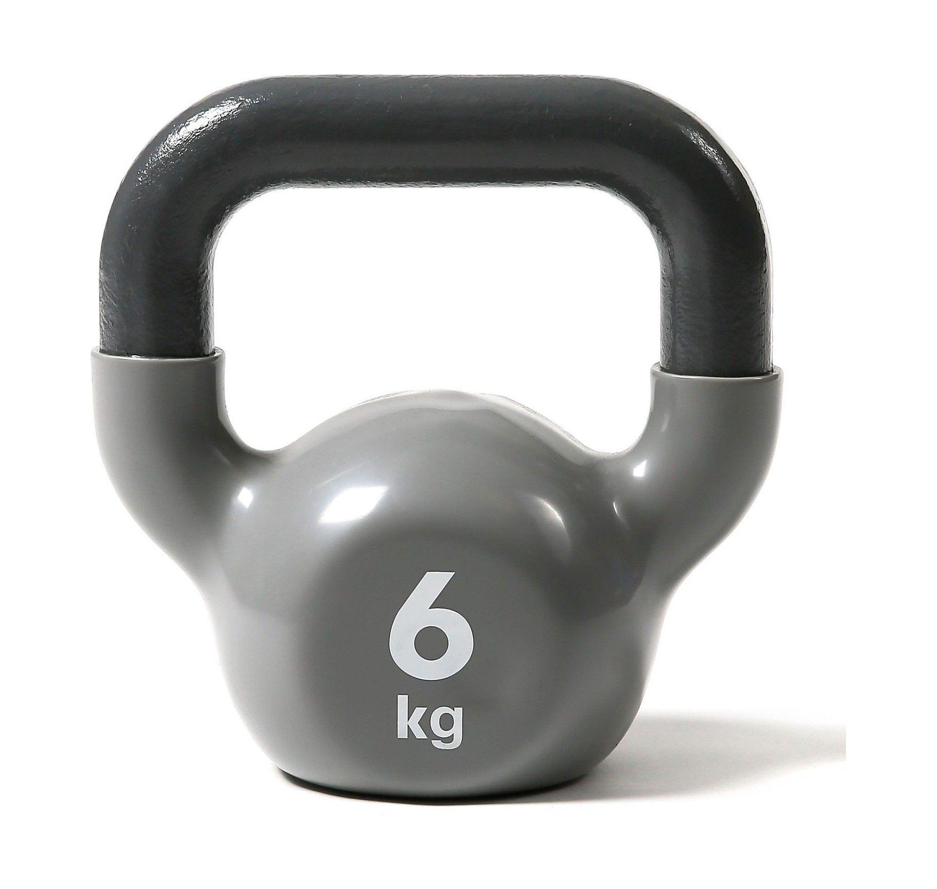 

Reebok, 6kg training kettlebell, rawt-18006gr – grey