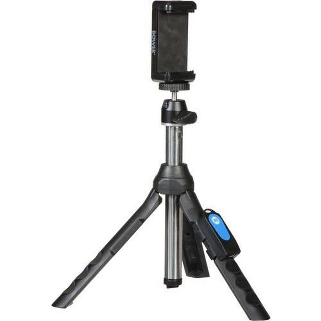Bower Mini Tri-Selfiepod With Remote - Blue