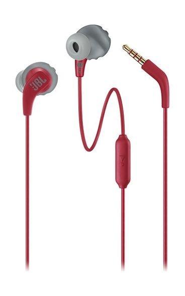 

Jbl endurance run sweatproof wired sports in-ear headphones - red