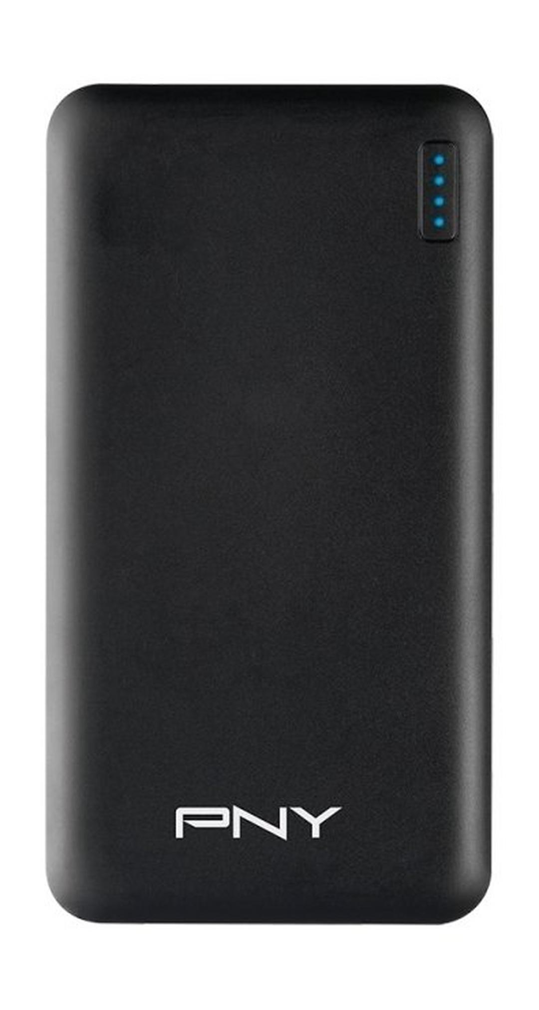 PNY PowerPack Slim 5,000mAh Portable Powerbank - Black