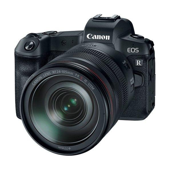 

Canon eos r mirrorless digital camera with 24-105mm lens + mount adapter eu26