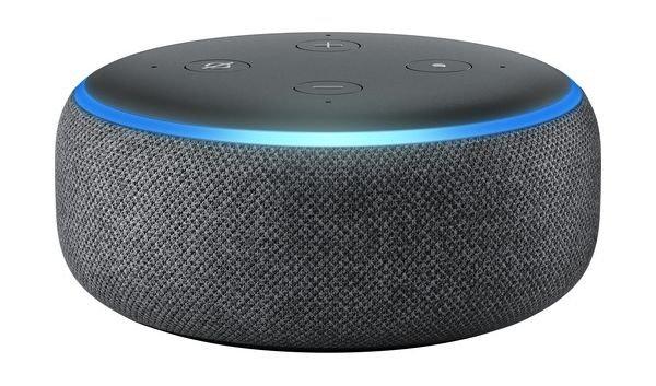 

Amazon echo dot (3rd gen) smart speaker with alexa - charcoal