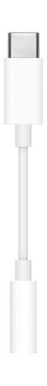 

Apple usb-c to 3. 5mm headphone jack adapter (mu7e2zm/a) - white