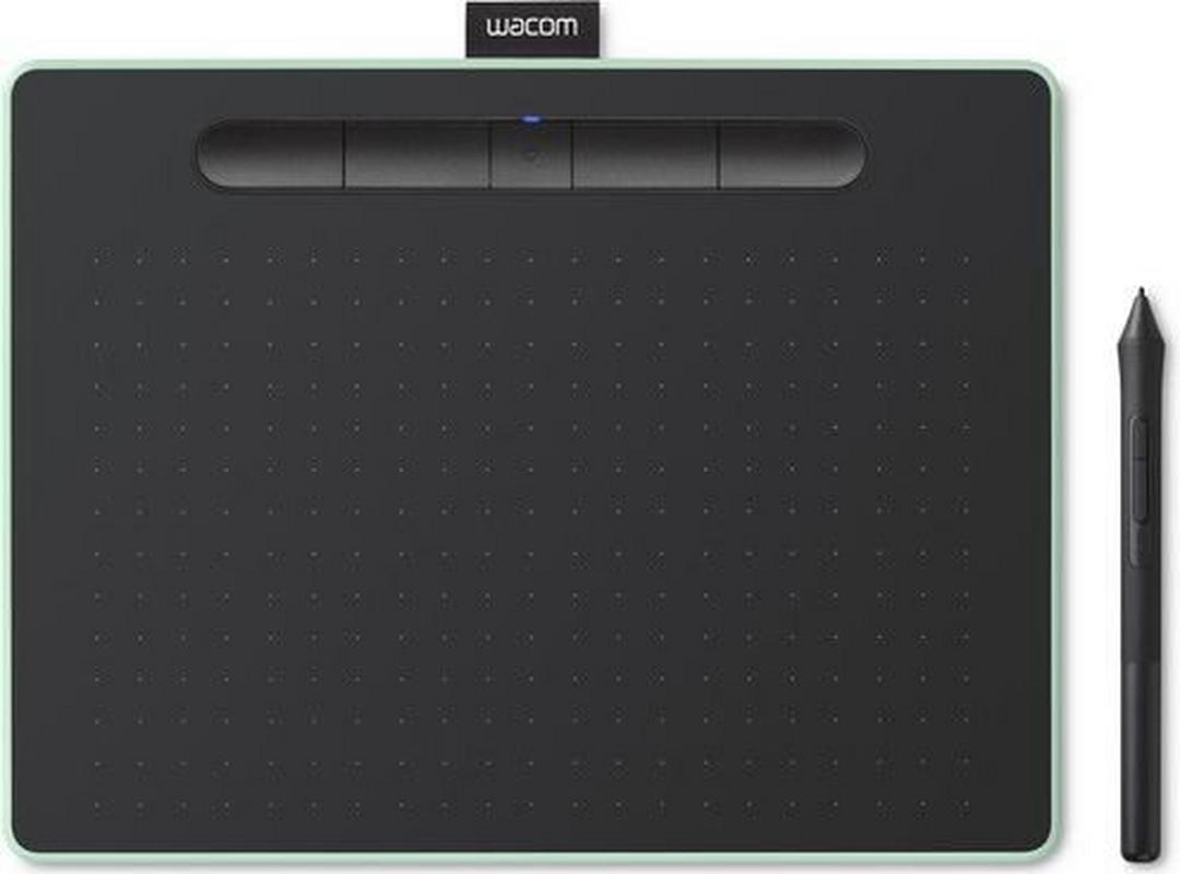 Wacom Intuos Bluetooth Creative Pen Tablet Medium (CTL-6100WLK) - Pistachio Green