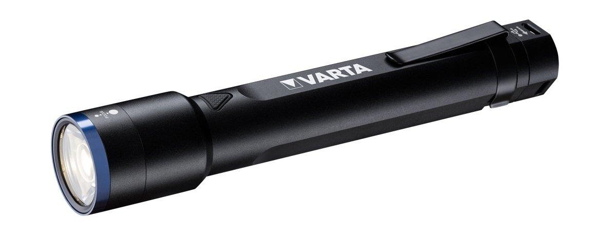 

Varta f30r 10watt led nightcutter rechargable torch - black